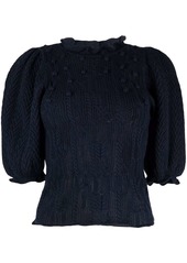 Ulla Johnson Coralie pointellle-knit top