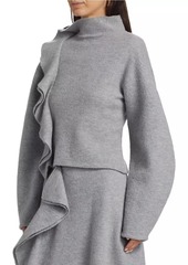 Ulla Johnson Corinna Wool Felt Sweater