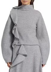 Ulla Johnson Corinna Wool Felt Sweater