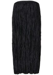 Ulla Johnson Dioni Pleated Tech Midi Skirt