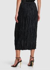 Ulla Johnson Dioni Pleated Tech Midi Skirt