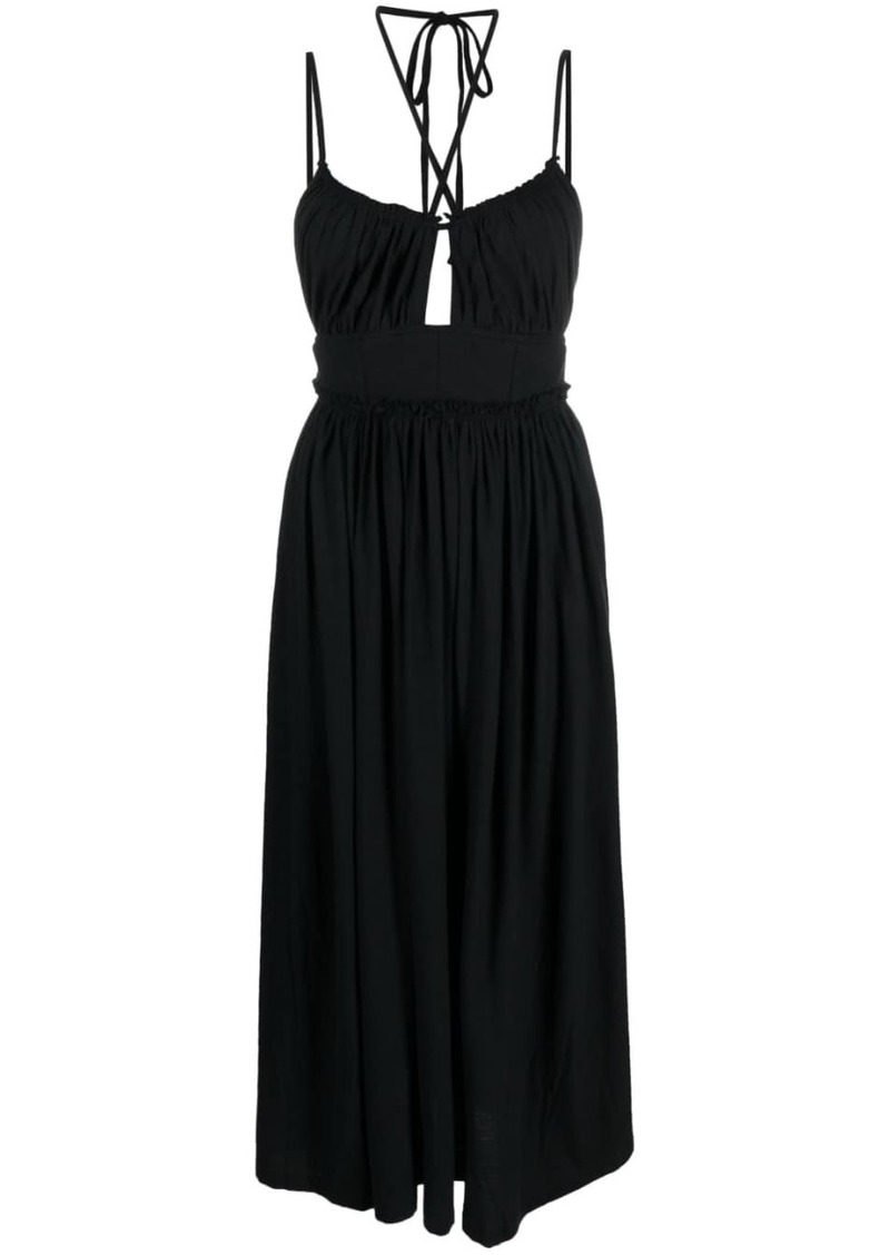 Ulla Johnson Freya halterneck midi dress