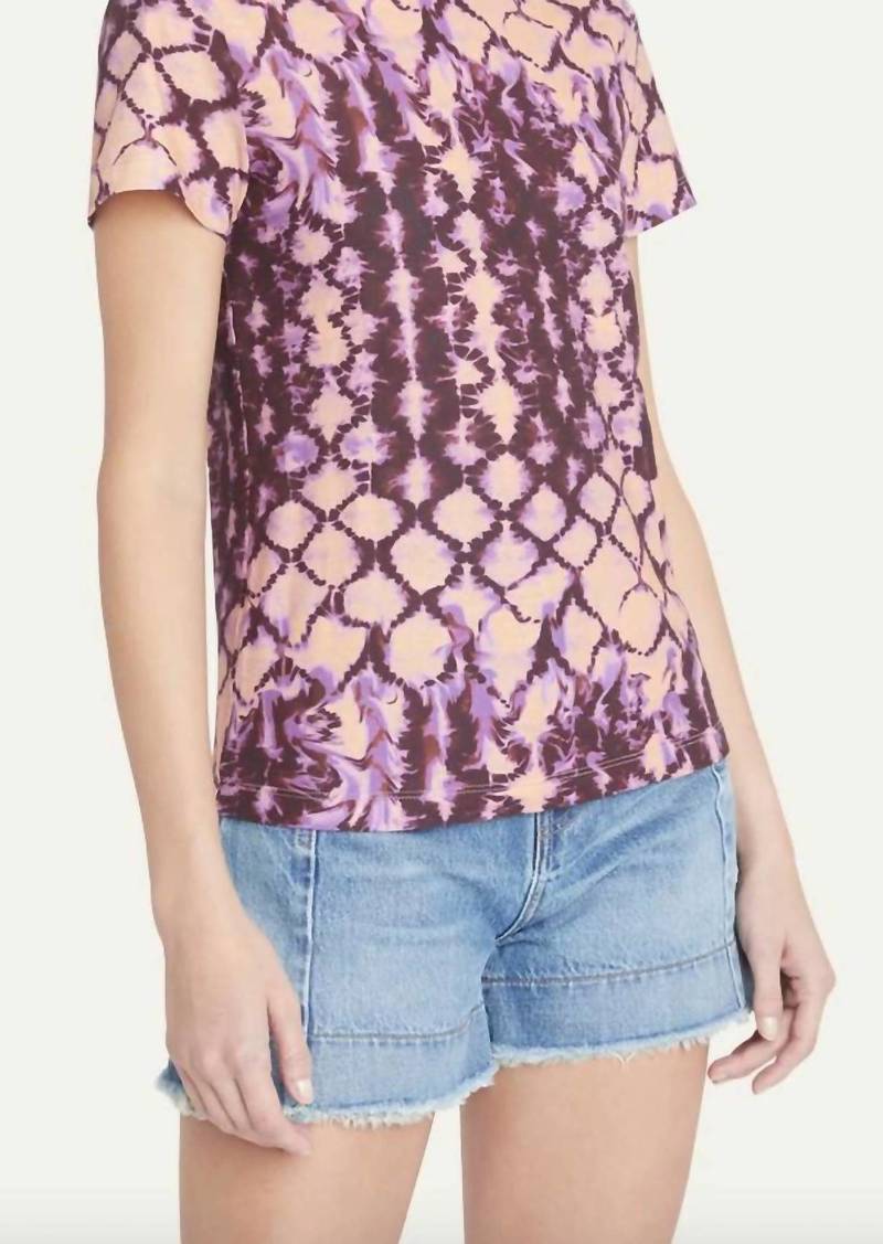 Ulla Johnson Estelle T-Shirt In Wisteria