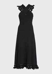 Ulla Johnson Fiora Sleeveless Embellished Knit Midi Dress