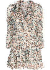 Ulla Johnson floral print ruffle dress