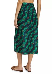 Ulla Johnson Freya Printed Cotton-Blend Sarong