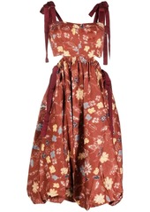 Ulla Johnson Gabrielle floral-print midi dress