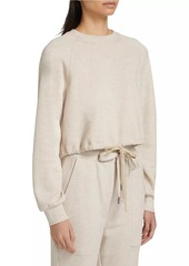 Ulla Johnson Hadley Fleece Drawstring Sweatshirt