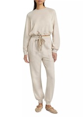 Ulla Johnson Hadley Fleece Drawstring Sweatshirt