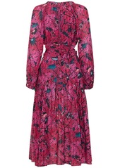 Ulla Johnson Helia Printed Cotton Blend Midi Dress