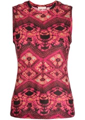 Ulla Johnson Ines printed cotton tank top