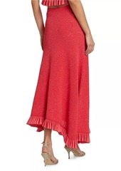 Ulla Johnson Josephine Jacquard Asymmetric Maxi Skirt