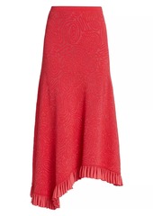 Ulla Johnson Josephine Jacquard Asymmetric Maxi Skirt