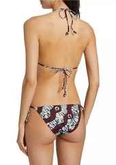 Ulla Johnson Keaton Abstract Bikini Top