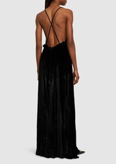 Ulla Johnson Lavinia Viscose & Silk Long Gown