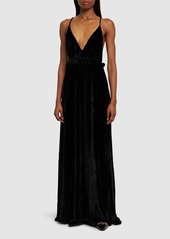 Ulla Johnson Lavinia Viscose & Silk Long Gown