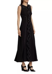 Ulla Johnson Lille Ruffled Sleeveless Maxi Dress