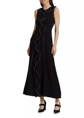 Ulla Johnson Lille Ruffled Sleeveless Maxi Dress