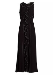 Ulla Johnson Lille Ruffled Sleeveless Maxi Dress