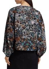 Ulla Johnson Llara Printed Cotton Blouse