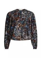 Ulla Johnson Llara Printed Cotton Blouse