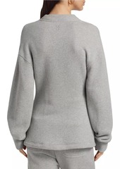 Ulla Johnson Lucian Cotton Fleece Cardigan