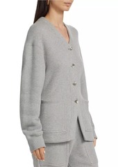 Ulla Johnson Lucian Cotton Fleece Cardigan