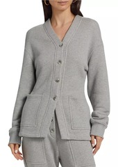 Ulla Johnson Lucian Cotton Fleece Cardigan