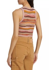 Ulla Johnson Miri Fine Wave Knit Top