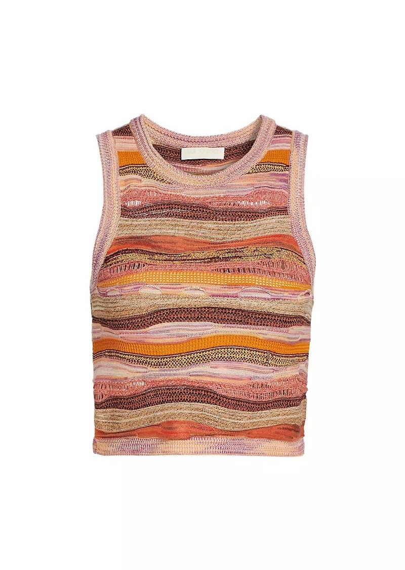 Ulla Johnson Miri Fine Wave Knit Top