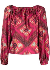 Ulla Johnson Nadya off-shoulder silk blouse