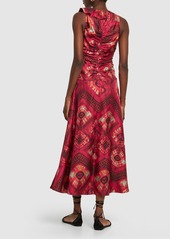 Ulla Johnson Othella Printed Silk Midi Dress