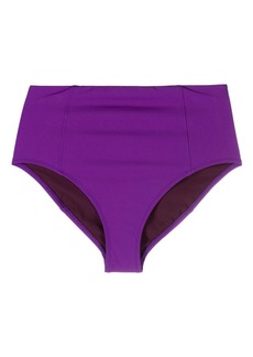 Ulla Johnson plain high-waist bikini bottoms