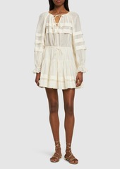 Ulla Johnson Polly Cotton & Silk Mini Dress