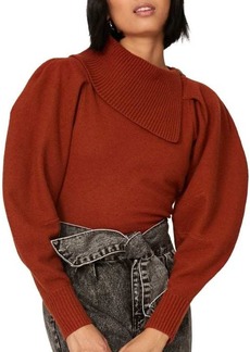 Ulla Johnson Riley Puff Sleeve Woollen Sweater