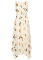 Ulla Johnson Sarai Printed Silk Midi Dress