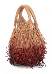 Ulla Johnson Small Valeria Fringed Leather Hobo Bag