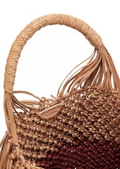 Ulla Johnson Small Valeria Fringed Leather Hobo Bag