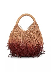 Ulla Johnson Small Valeria Fringed Leather Hobo Bag