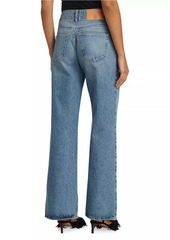 Ulla Johnson The Elodie High-Waist Wide-Leg Jeans