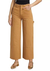 Ulla Johnson The Olympia Wide-Leg Cargo Jeans