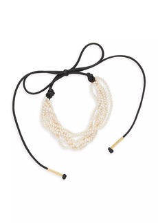 Ulla Johnson Twisted Freshwater Pearl Necklace
