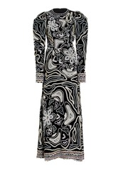 Ulla Johnson - Alexia Embellished Silk-Blend Maxi Dress - Black - US 0 - Moda Operandi