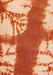 Ulla Johnson - Ember ruffled tie-dyed cotton midi skirt - Brown - US 0