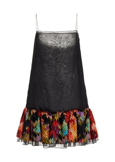 Ulla Johnson - Iris Fringed Mini Dress - Black - US 4 - Moda Operandi