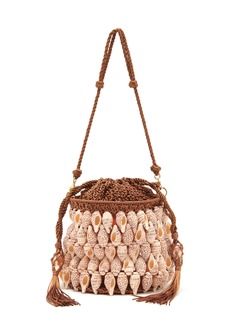 Ulla Johnson - Nadia Seashell Bucket Bag - Neutral - OS - Moda Operandi