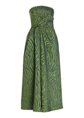 Ulla Johnson - Raina Draped Maxi Dress - Print - US 0 - Moda Operandi