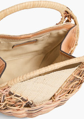 Ulla Johnson - Seashell rattan tote - Brown - OneSize