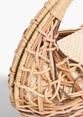 Ulla Johnson - Seashell rattan tote - Brown - OneSize