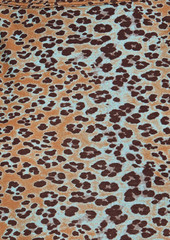 Ulla Johnson - Sidney leopard-print cotton-jersey tank - Brown - L